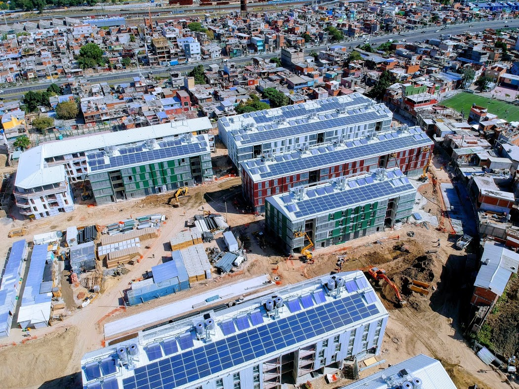 Barrio 31 — Viviendas sociales, 1 MWp, 2019 · Retiro, CABA
