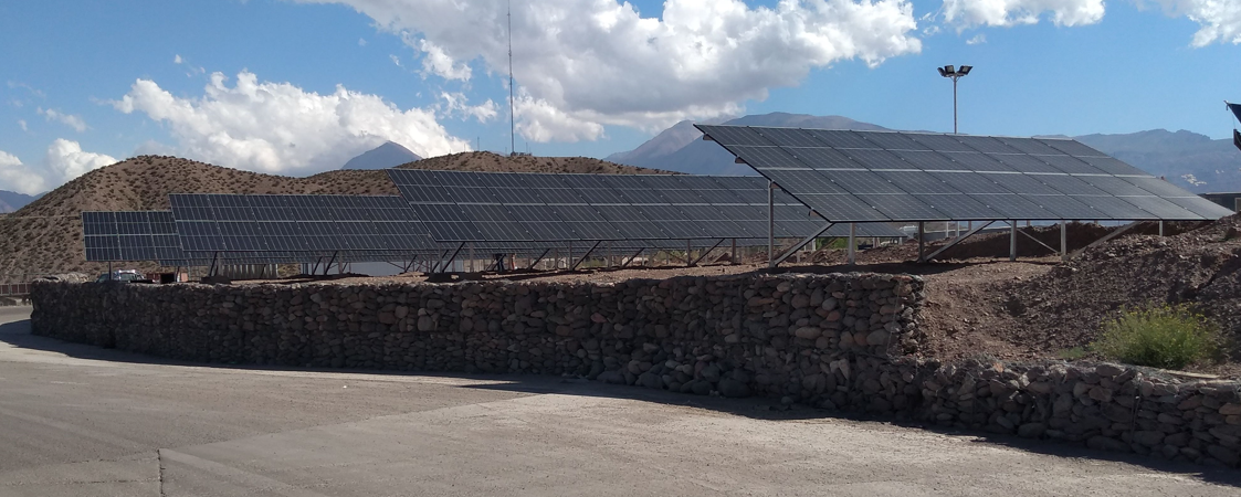 YPF Uspallata, 70 kWp, 2022 · Mendoza